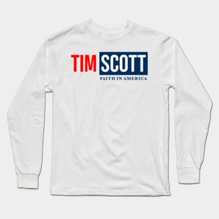 Tim Scott For President Long Sleeve T-Shirt